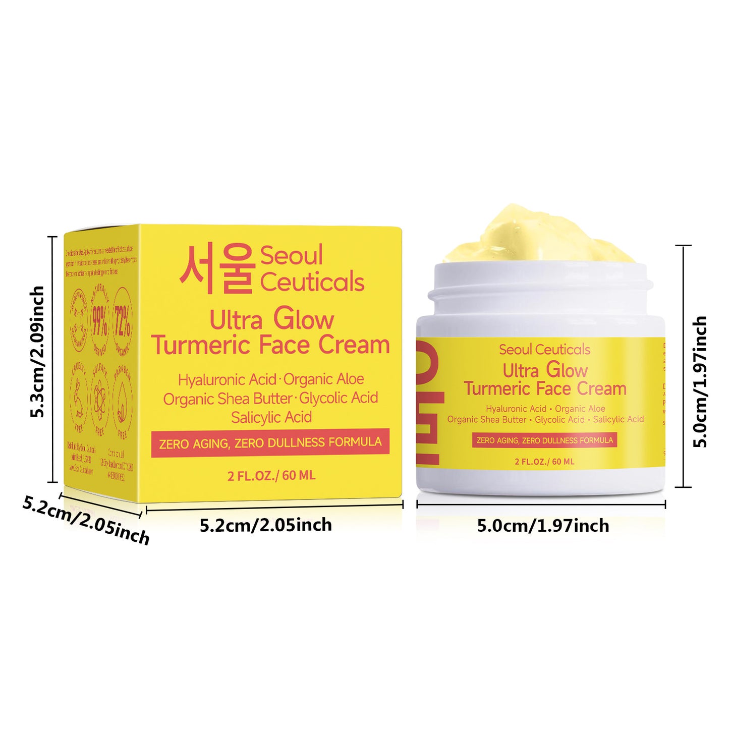 Ultra Glow Turmeric face cream
