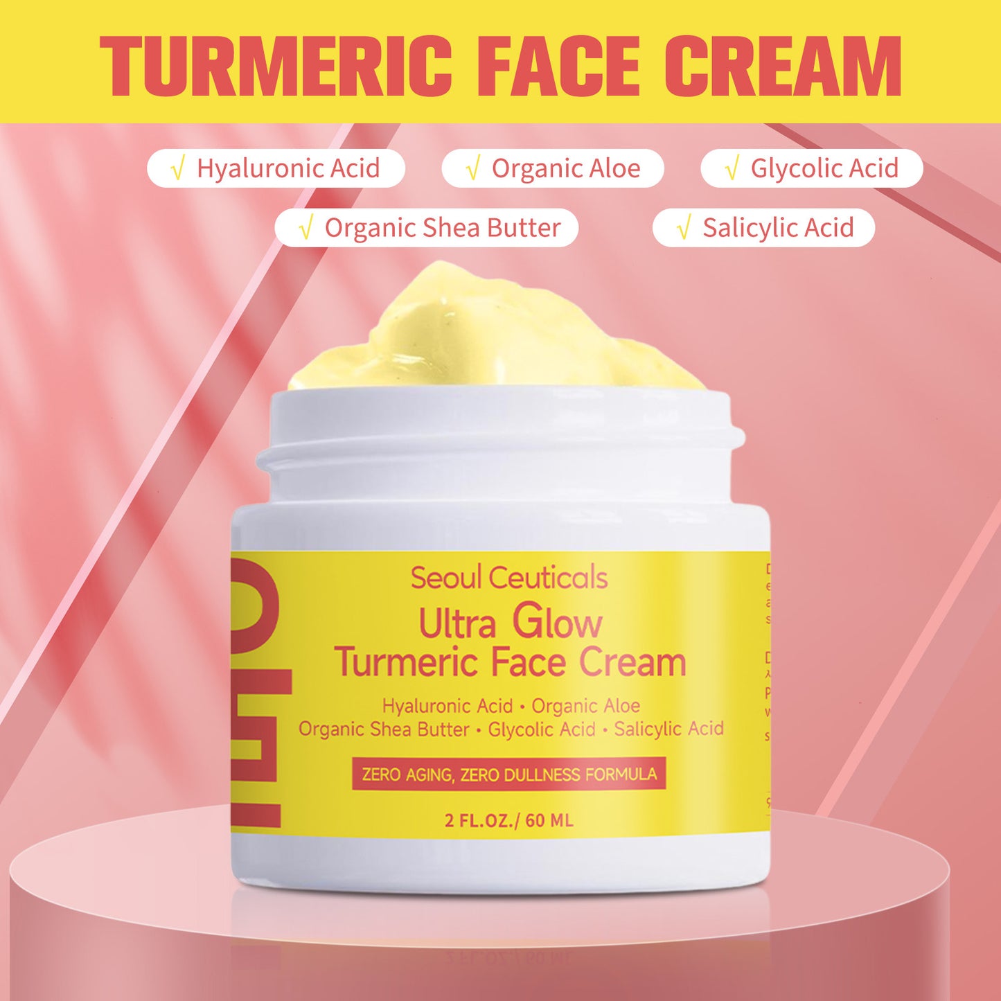 Ultra Glow Turmeric face cream